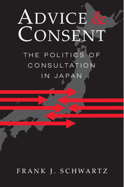 Advice and Consent: The Politics of Consultation in Japan(English)
