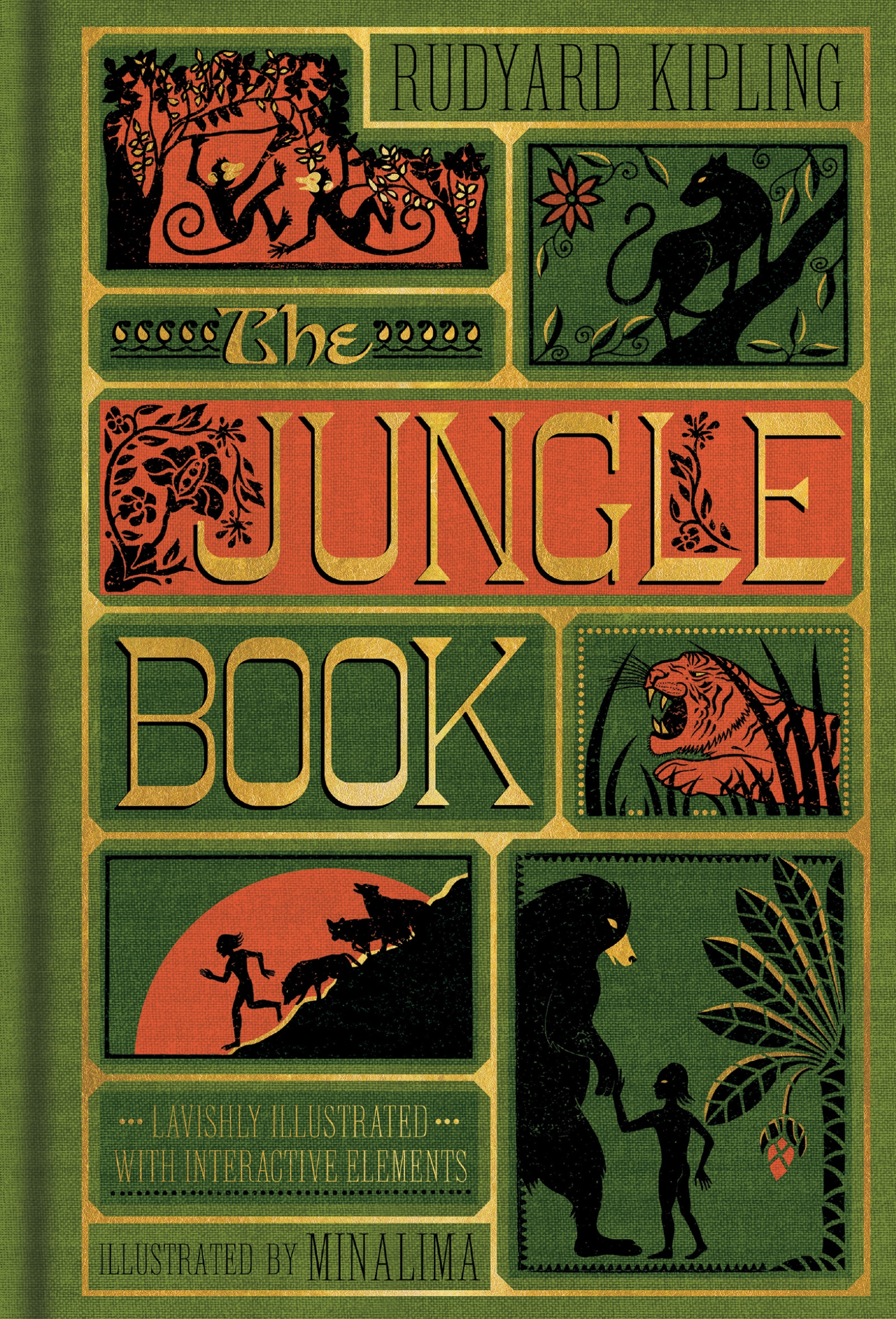 The Jungle Book (MinaLima Edition) (Illustrated with Interactive Elements): (English)