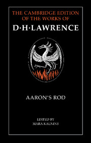 Aaron's Rod: (The Cambridge Edition of the Works of D. H. Lawrence)
