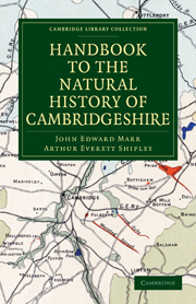 Handbook to the Natural History of Cambridgeshire: (Cambridge Library Collection - Cambridge)
