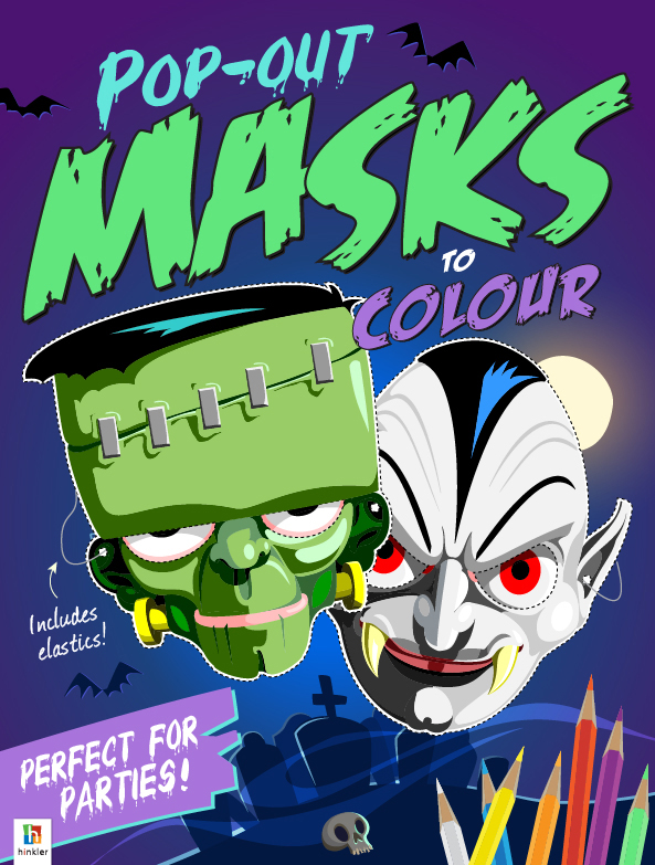 Pop-out Masks to Colour: (Colour Mask Books)