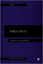 Public Policy: (SAGE Library of the Public Sector)