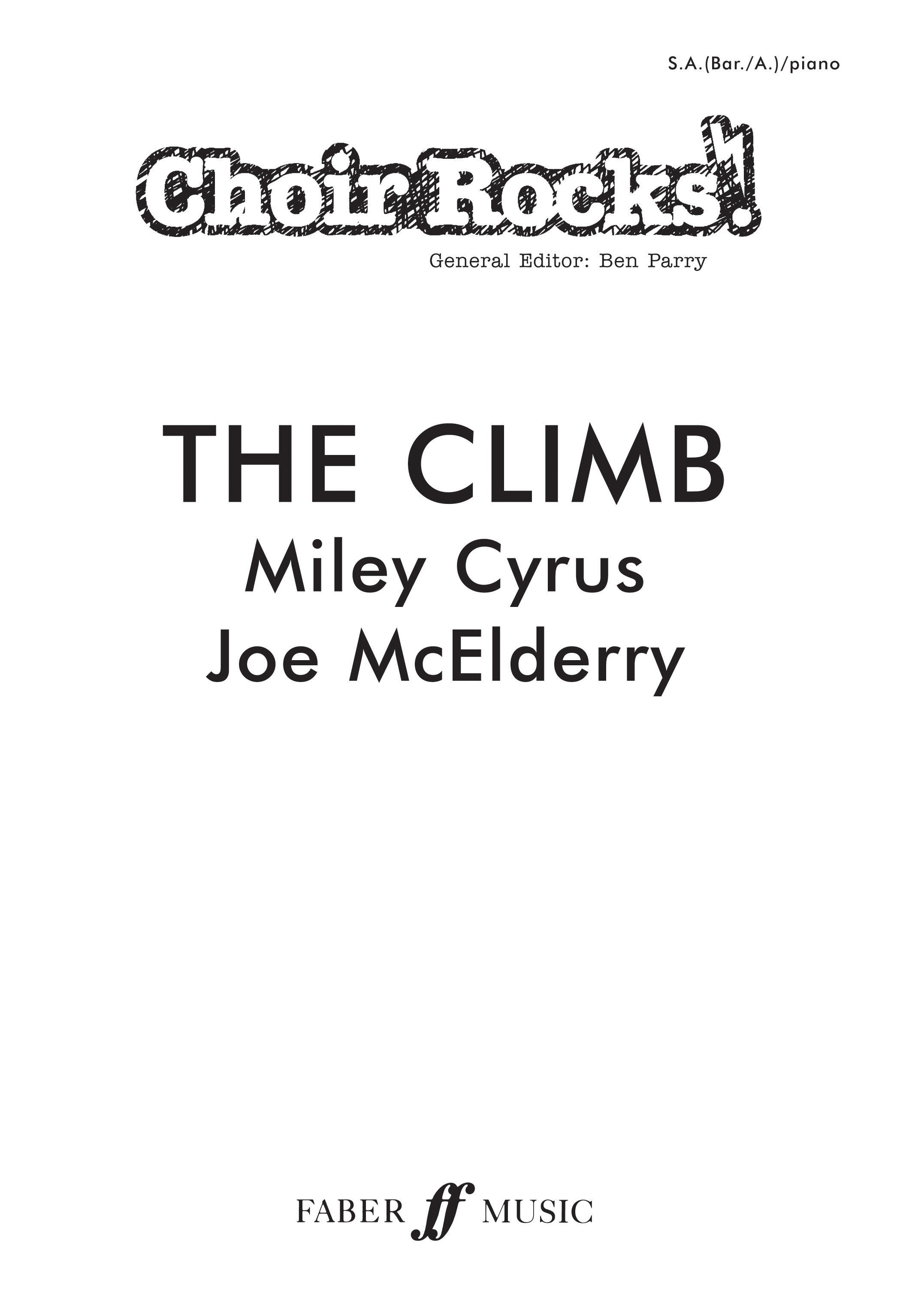 Choir Rocks! The Climb: (Choir Rocks!)
