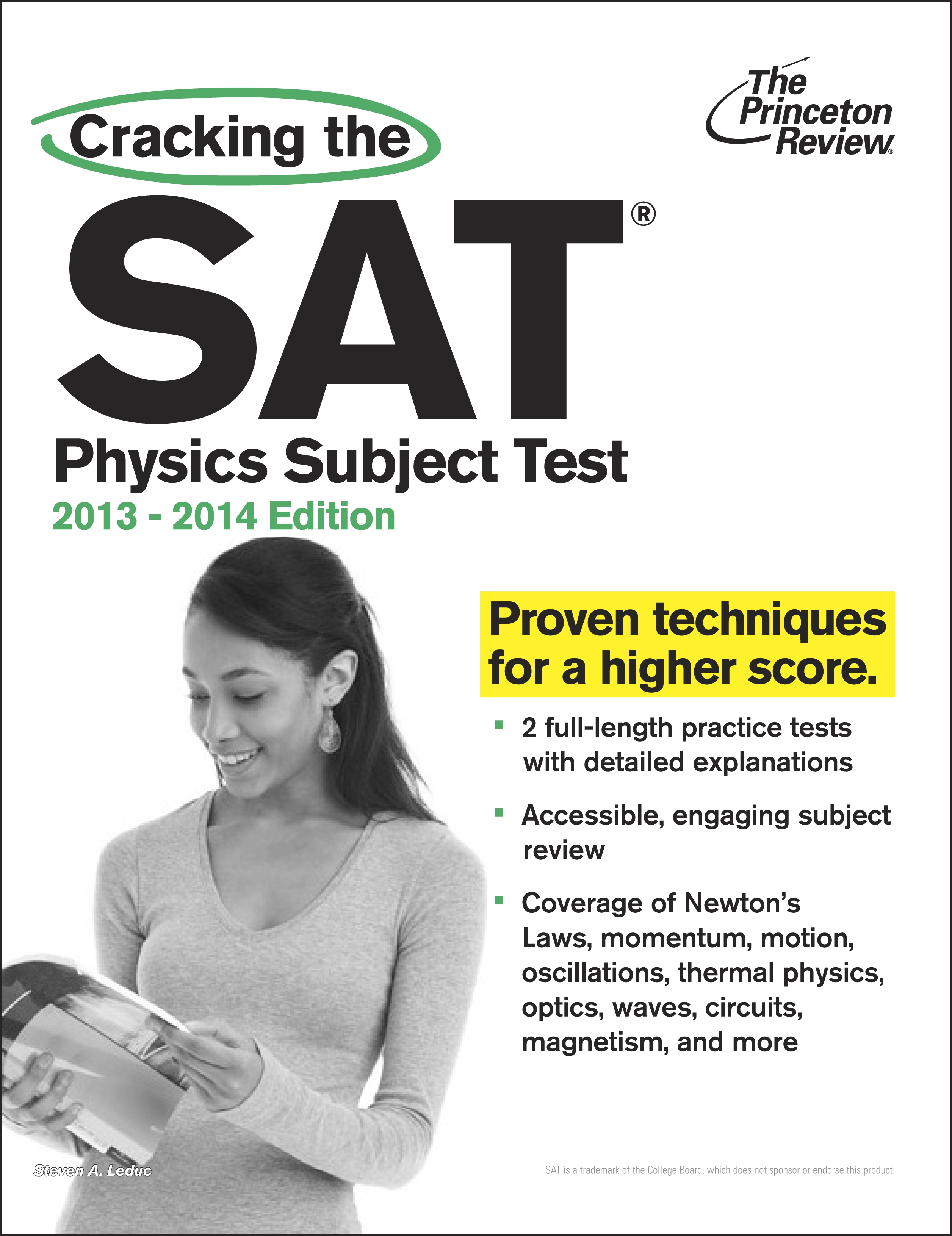 Cracking The Sat Physics Subject Test, 2013-2014 Edition: (Cracking the SAT Physics Subject Test)