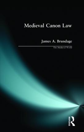 Medieval Canon Law: (The Medieval World)