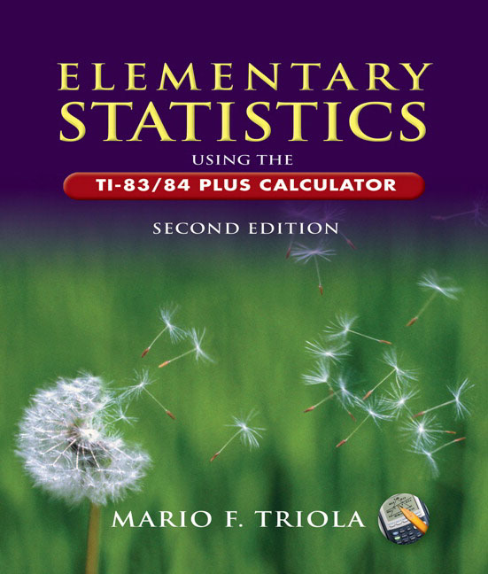 Elementary Statistics Using the TI-83/84 Plus Calculator: (English)