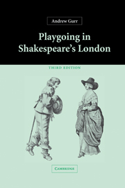 Playgoing in Shakespeare's London: (English)