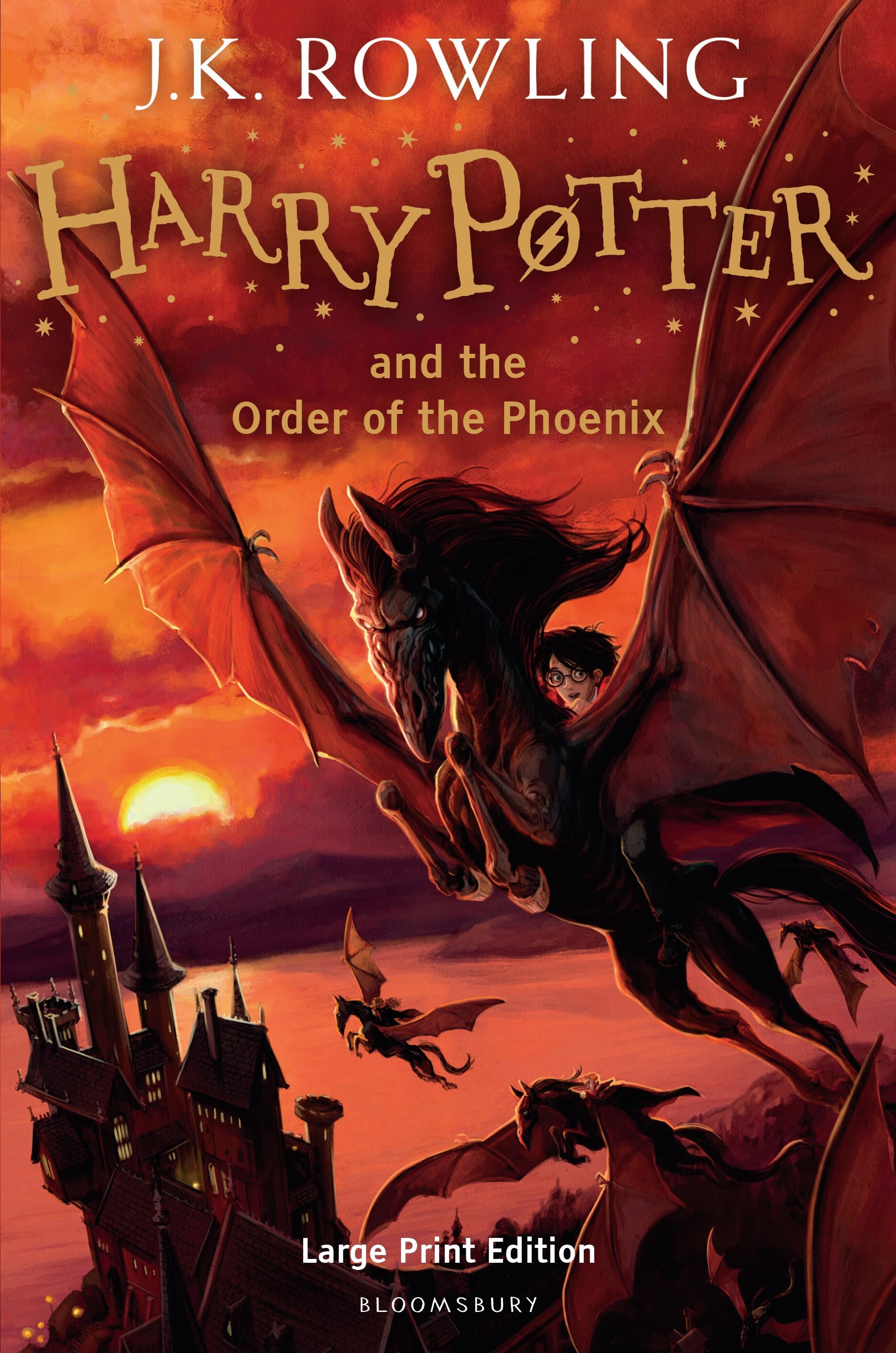Harry Potter and the Order of the Phoenix: Large Print Edition