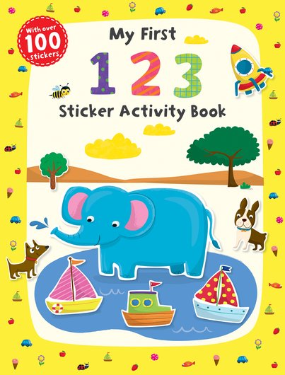 My First 1 2 3 Sticker Activity Book: (First Skills)