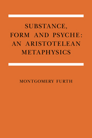 Substance, Form, and Psyche: An Aristotelean Metaphysics(English)