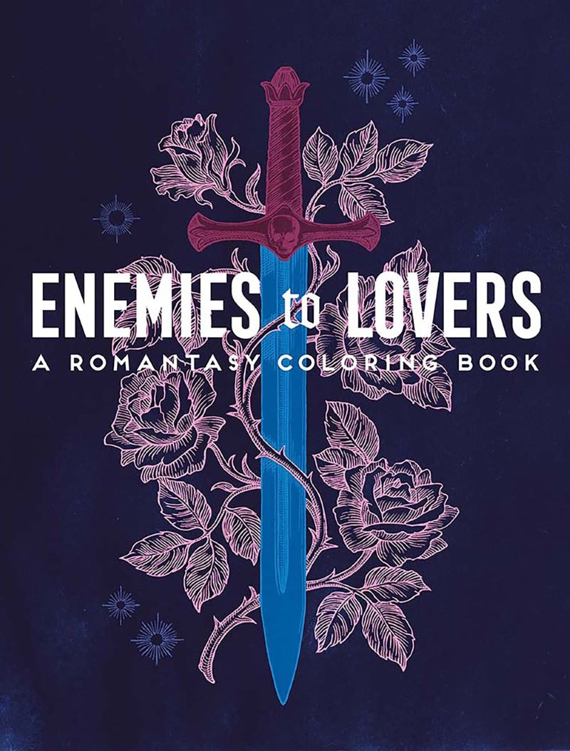 Enemies to Lovers: A Romantasy Coloring Book(Dover Coloring Books)