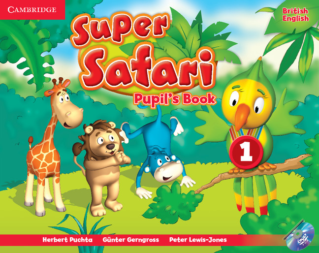Super Safari Level 1 Pupil's Book with DVD-ROM: (Super Safari)