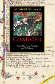 The Cambridge Companion to Chaucer: (Cambridge Companions to Literature)