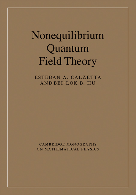 Nonequilibrium Quantum Field Theory: (Cambridge Monographs on Mathematical Physics)