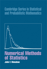 Numerical Methods of Statistics: (Series Number 7 Cambridge Series in Statistical and Probabilistic Mathematics)