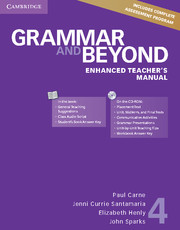 Grammar and Beyond Level 4 Enhanced Teacher's Manual with CD-ROM: (Grammar and Beyond)