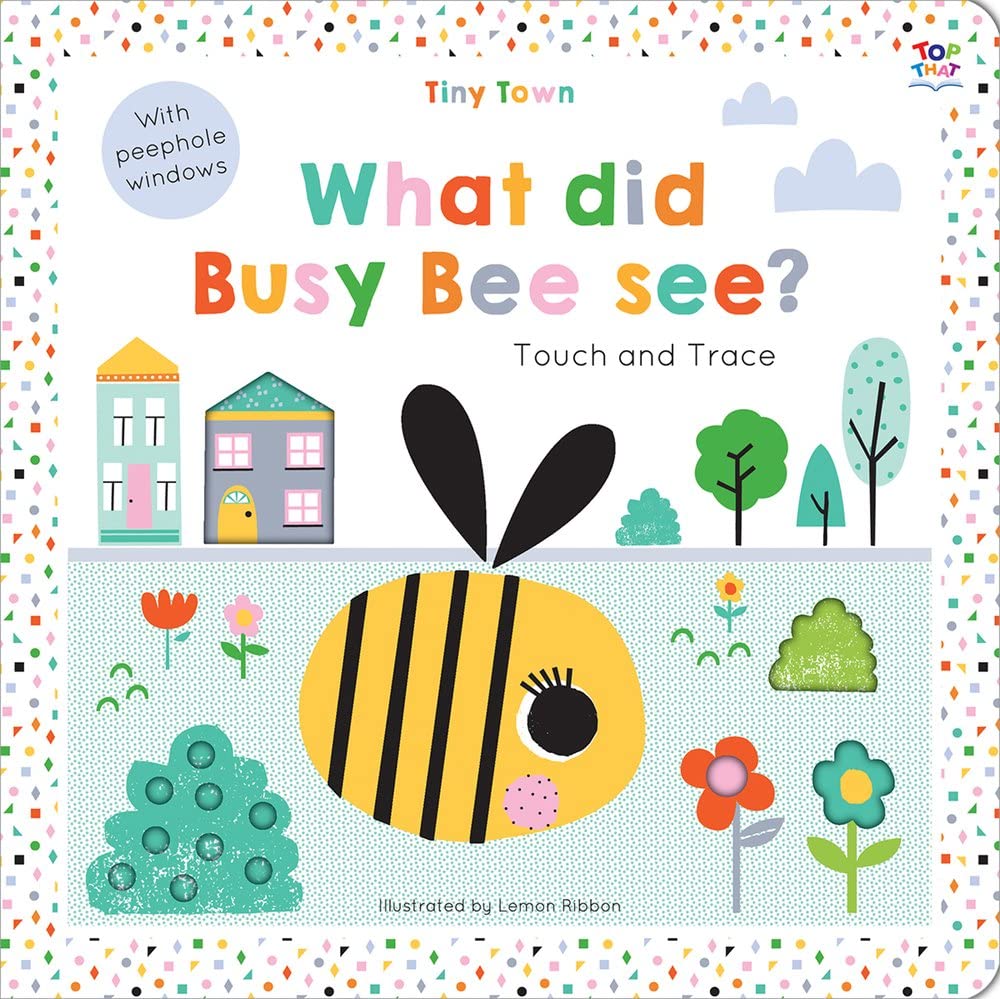 What Did Busy Bee See?: (Tiny Town Touch And Trace)