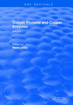 Copper Proteins and Copper Enzymes: Volume I
