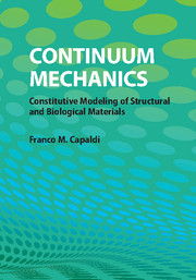 Continuum Mechanics: Constitutive Modeling of Structural and Biological Materials(English)