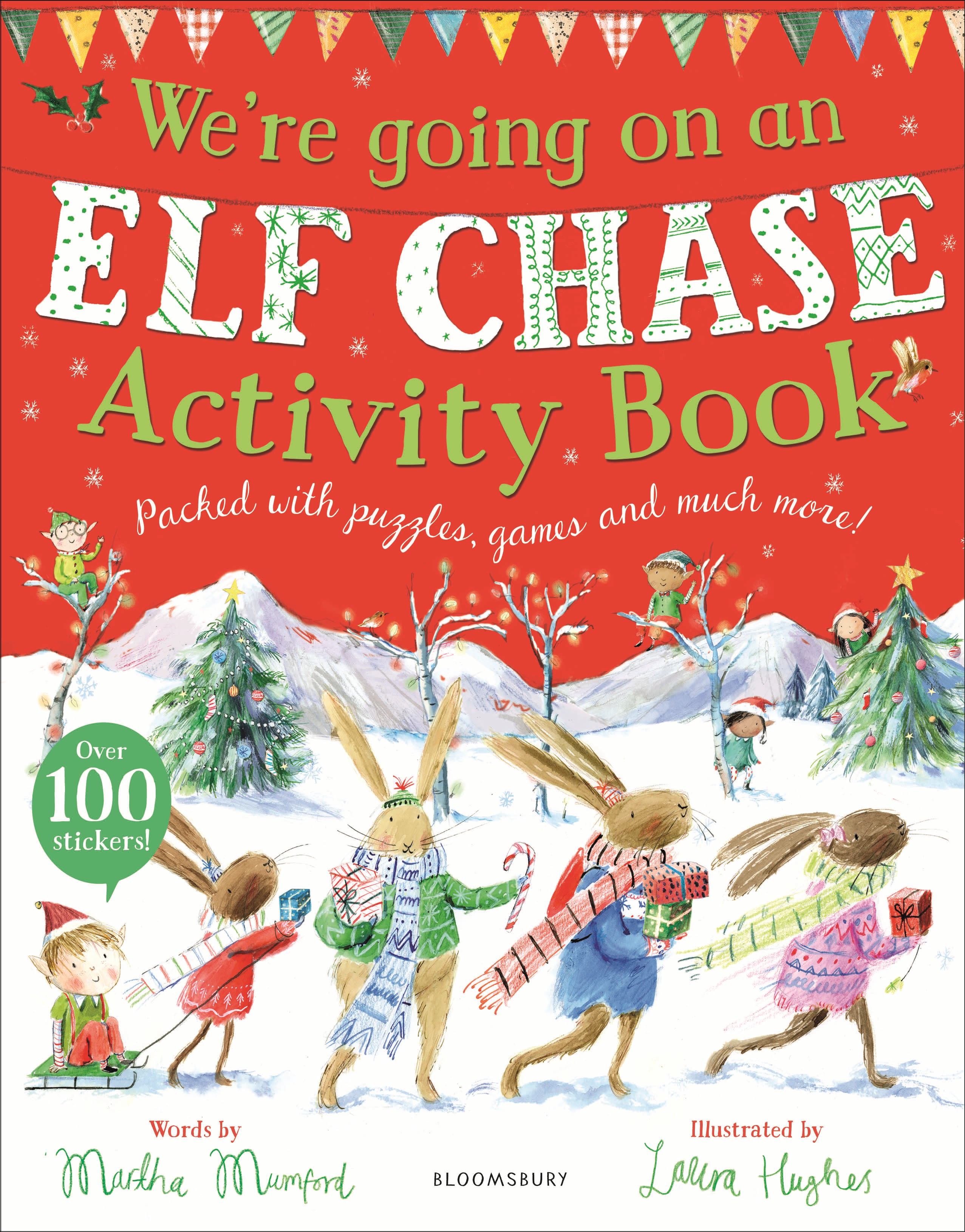 We're Going on an Elf Chase Activity Book: (The Bunny Adventures)