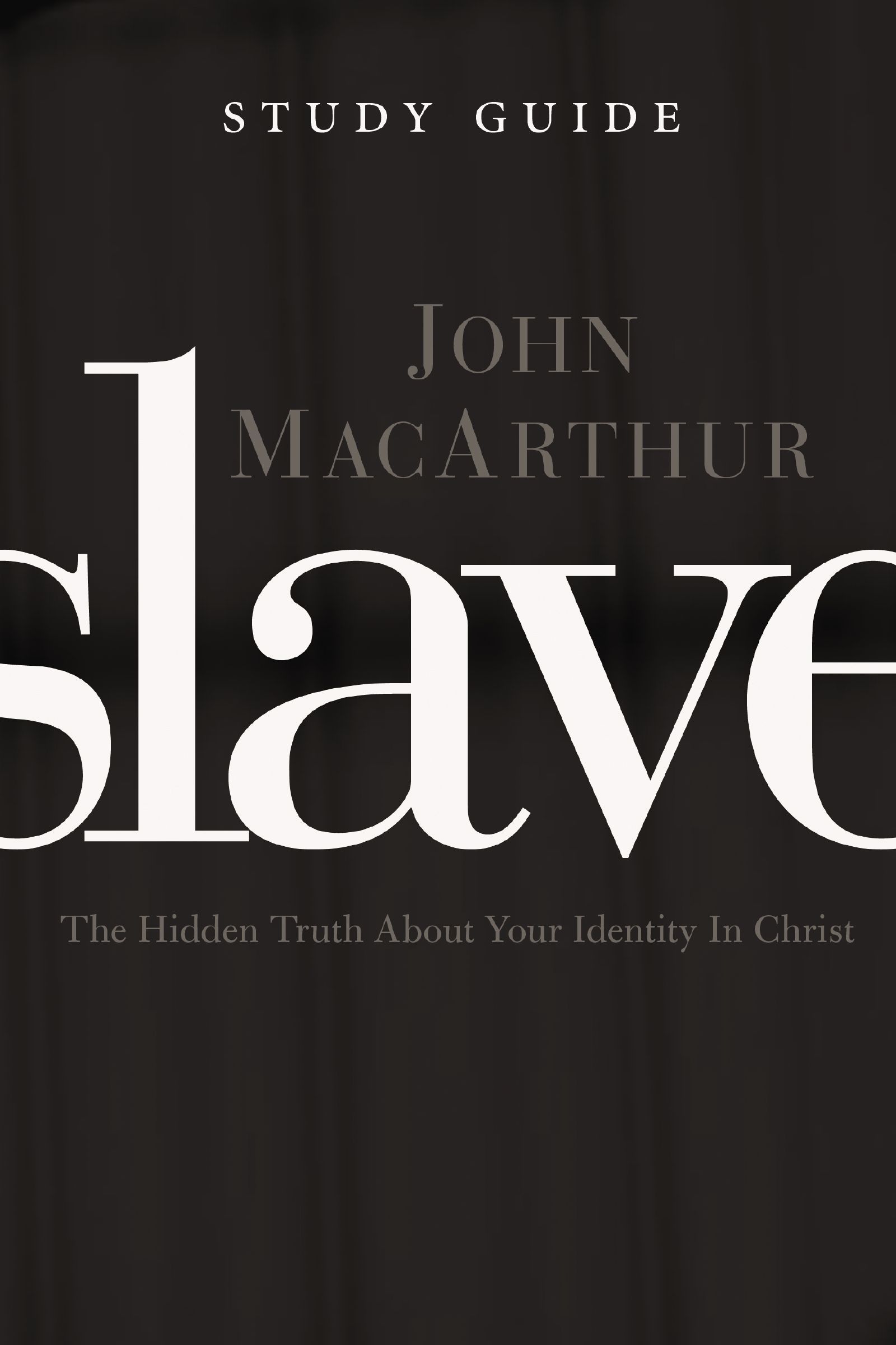 Slave the Study Guide: The Hidden Truth About Your Identity in Christ(English)