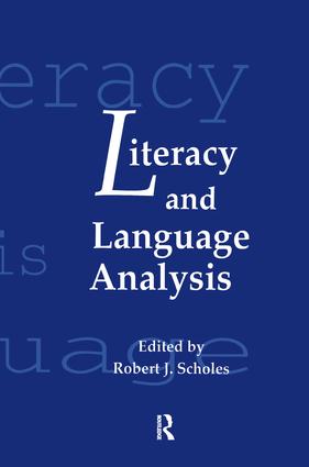 Literacy and Language Analysis: (English)