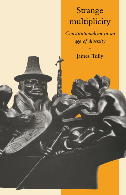 Strange Multiplicity: Constitutionalism in an Age of Diversity(Series Number 1 The Seeley Lectures)