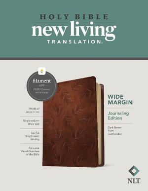 NLT Wide Margin Bible, Filament Enabled Edition, Brown