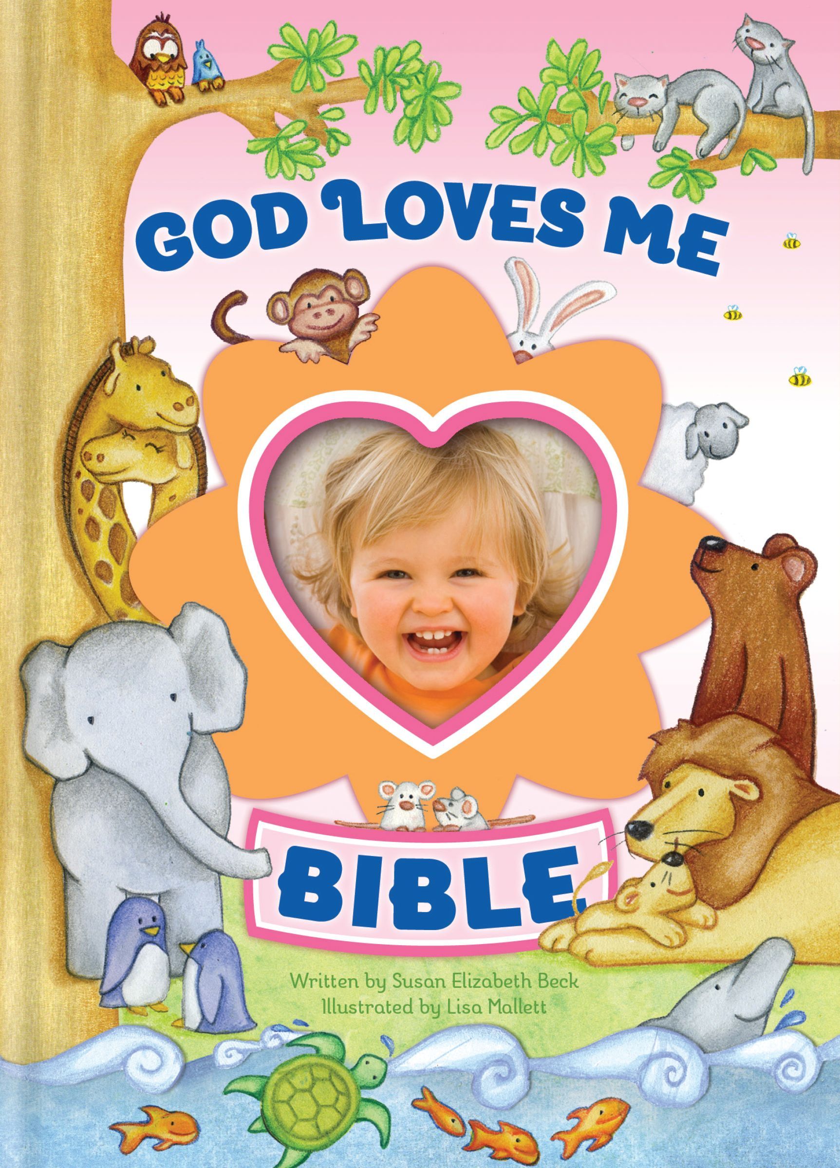 God Loves Me Bible, Newly Illustrated Edition: Photo Frame on Cover(English)