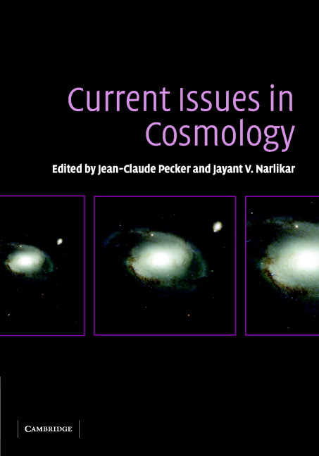 Current Issues in Cosmology: (English)