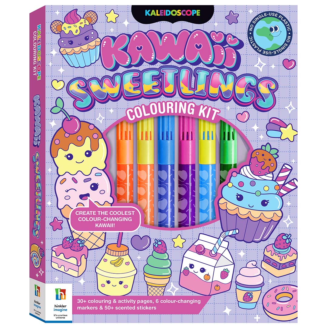 Kaleidoscope Colouring Kawaii Sweetlings Kit: (Colouring Kit)