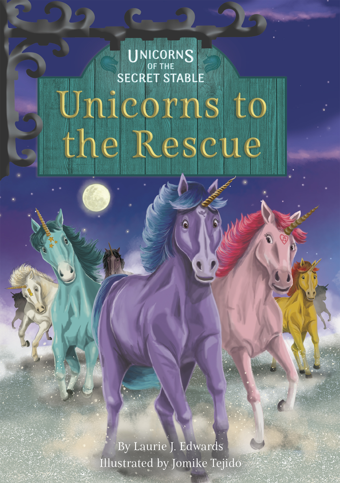 Unicorns to the Rescue: Book 9(Unicorns of the Secret Stable Set 3)