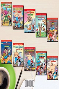 Chacha Chaudhary Comics in English (Set of 10 Books)