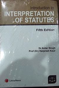 Introduction to the Interpretation of Statutes