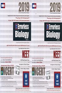 Errorless Biology for NEET (Set of 2 Volume) 2019 Edition by Universal Books Depot (UBD 1960)