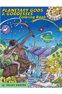 Planetary Gods and Goddesses Coloring Book
