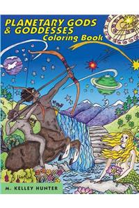 Planetary Gods and Goddesses Coloring Book