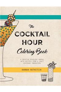 Cocktail Hour Coloring Book