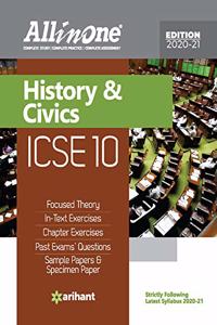 All In One History & Civics ICSE Class 10 2020-21