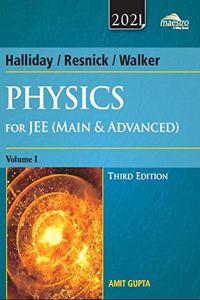 Wiley's Halliday / Resnick / Walker Physics for JEE (Main & Advanced), Vol I, 3ed, 2021