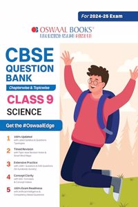 Oswaal CBSE Question Bank Class 9 Science Hardcover Book, Chapterwise and Topicwise Solved Papers For 2025 Exams