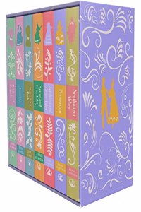 Jane Austen: The Complete 7 Books Hardcover Clothbound Books Boxed Set (Emma, Pride and Prejudice, Persuasion, Sanditon and Other Tales, Northanger Abbey, Sense and Sensibility & Mansfield)