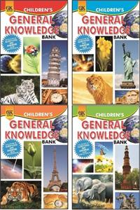 Children's General Knowledge Bank(Set Of 4 Books)