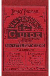 Jerry Thomas Bartenders Guide 1862 Reprint