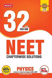 32 Years NEET-AIPMT Chapterwise Solutions - Physics 2019