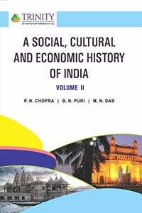A Social Cultural and Economic History of India Vol-II