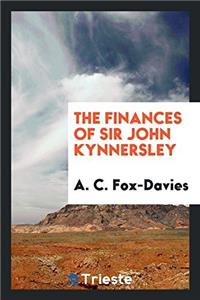 Finances of Sir John Kynnersley