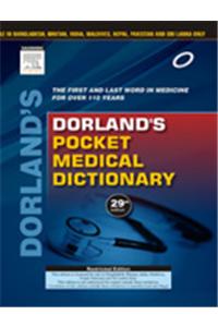 Dorland's Pocket Medical Dictionary 29/e