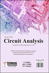 Circuit Analysis for Anna University R21 CBCS ( SEM II/ECE/EC3251)