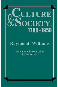 Culture and Society, 1780-1950